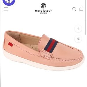 Marc Joseph toddler leather upper loafers MULBERRY KIDS - BLUSH NAPA New